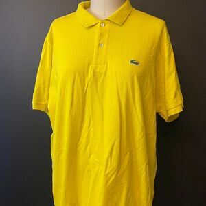 Lacoste Men's Yellow Polo-shirts